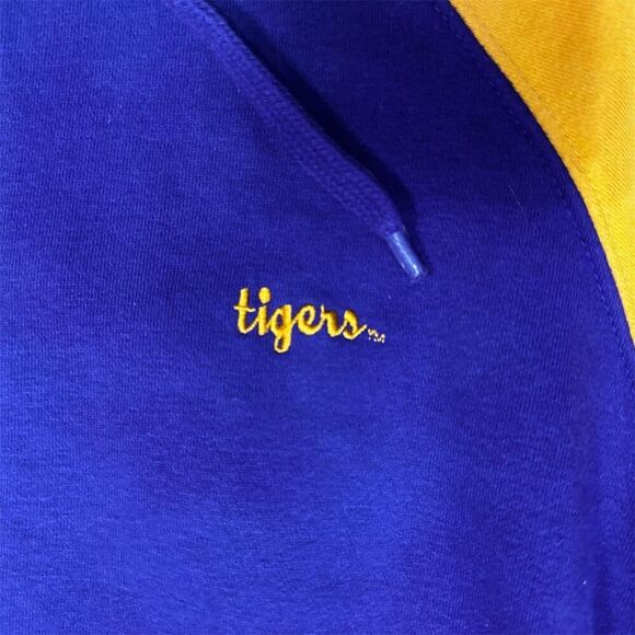 Columbia Women's LSU Tigers Full-Zip Hoodie Jacket Size L Multicolor - Picture 3 of 7